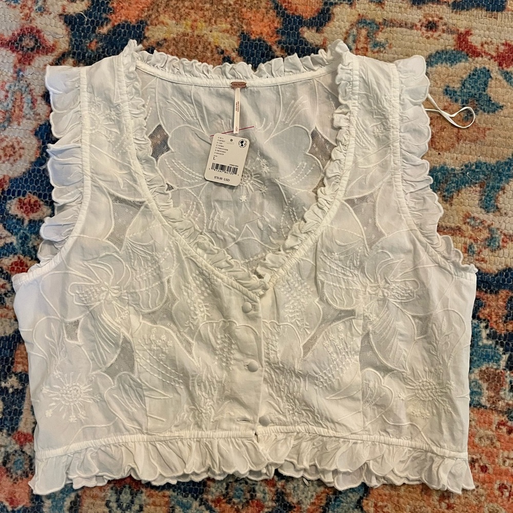 NWT free people top size L
